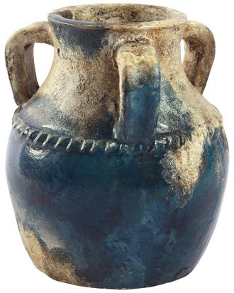 Sagebrook Home 10In Triple Handle Terracotta Jug