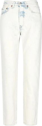 Levi's 501 81 Straight Jeans - Dames - Regular Fit Jeans - Wit - W30 L29 - Katoen - Jeans