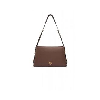 Pinko Pinko, Dames, Tassen, Bruin, Maat: ONE Size Leer