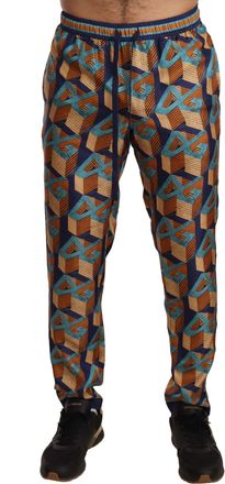 Dolce & Gabbana Geometrische Print Broek Casual Stijl