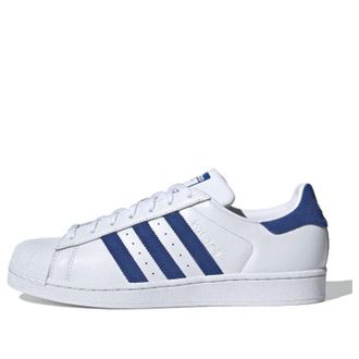 adidas Superstar White Collegiate Royal EE8595