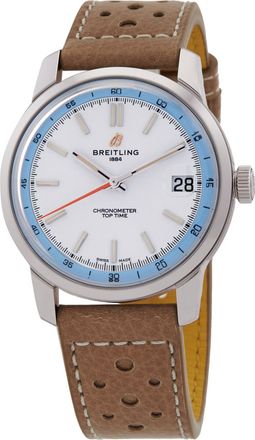 Breitling Pre-owned Breitling Top Time Hand Wind Chronometer Mens Watch AB3113281A1X1
