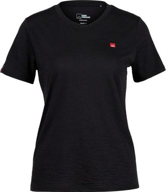 Bergfreunde.de Merino155 R&ouml;mersteinBF. Tee Merinoshirt f&uuml;r Damen | schwarz