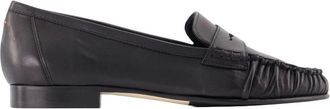 Aeyde Schoenen, Dames, Zwart, 38 EU, Leer, Aldous Loafers