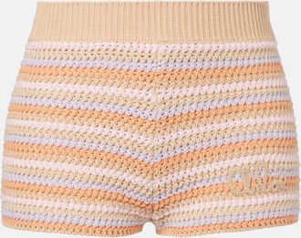 Chloé Chloé Shorts in maglia di cotone