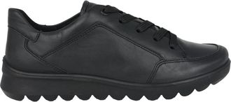 Ara Wijde Pasvorm Dames Sneaker - Zwart - Dames - Sneakers - Zwart - 37 EU - Schoenen