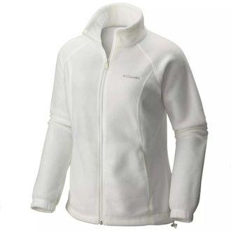 Columbia Fast Trek II Fleece Jacket - Dames - Fleece jassen - Wit - S - Polyester - Fitness