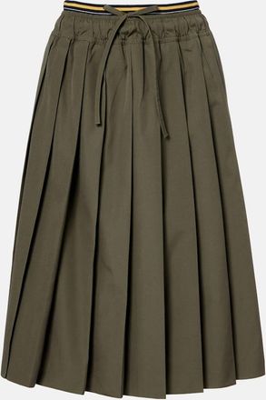 Prada Gonna midi in popeline