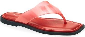 Rag & Bone Gracie Jelly Flip Flop in Lava at Nordstrom, Size 6.5Us