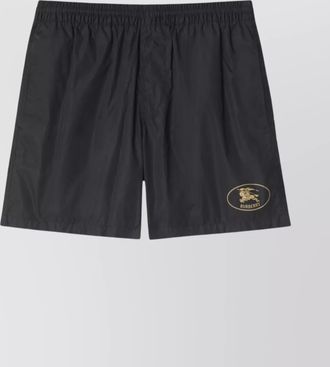Burberry knight stamp swim shorts
