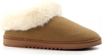 Lunar Womens Cranbrook Womens Boxed Slippers - Brown - Size: 6.5/7.5/6/7