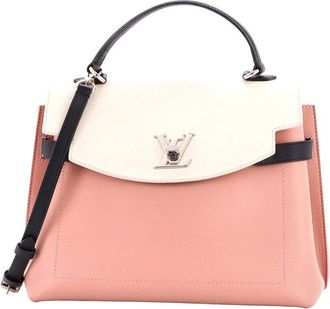 Louis Vuitton Pink Leather Lockme Ever Mm (Authentic Pre-Loved)