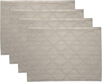 Lenox Set Of 4 Laurel Leaf Placemats