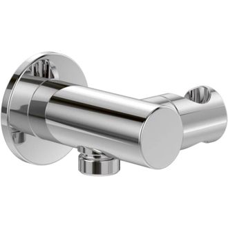 Villeroy & Boch Villeroy&boch - Soporte De Pared Para Teleducha Con Conexi&oacute;n Villeroy Et Boch Universal Duchas Redondo Cromo