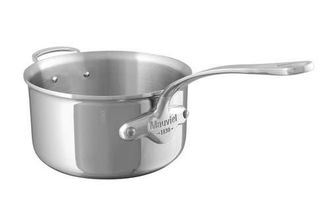 Bloomingdale's MCook 4.8 Quart Stainless Steel Saucepan, 9.4 Inch in Silver at Nordstrom