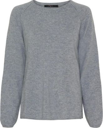 BTF-CPH Btfcph - Cashmere Pullover - Dames - Truien - Grijs - Maat: 2XL Kasjmier