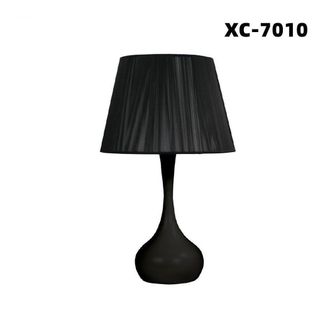 Trade Shop Trade Shop Traesio - Trade Shop - Lampada Da Tavolo Scrivania Con Base Sferica Nera E27 Design Moderno Xc-7010