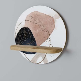 OEM Formas Coloridas Estante Redondo