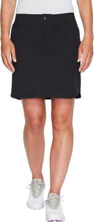 Under Armour Stretch Waist Black Womens Golf Link Skort 1300858 001