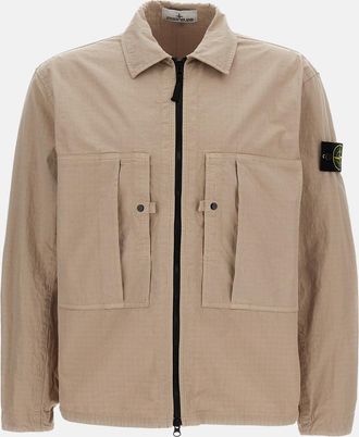 Stone Island Ovesrhirt Con Zip