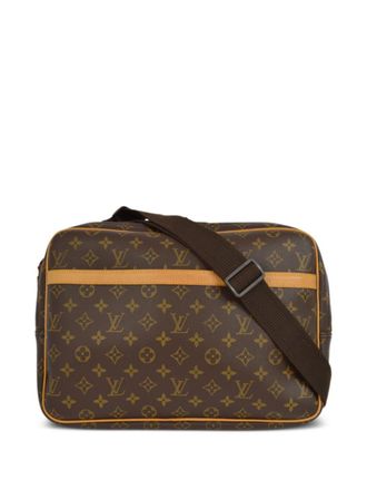 Louis Vuitton 2001 Reporter GM messenger bag - Brown