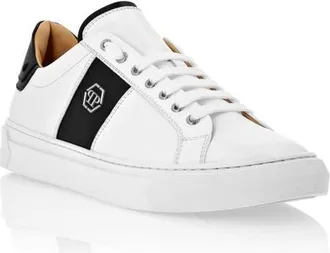 Philipp Plein Low-Top Sneakers Hexagon Performace Men in White/black at Nordstrom, Size 39