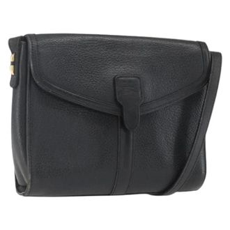 Burberry Pre-owned Cross Body Bags, female, Black, Size: ONE SIZE Pre-owned Vintage Shoulder Bag