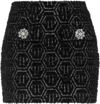 Philipp Plein Minirok Monogram
