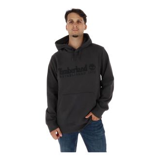 Timberland Hoodies & sweatvesten, Heren, Grijs, XL, Katoen, Timberland Heren Sweatshirts