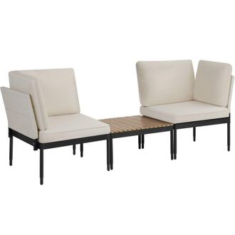 TecTake Conjunto de jard&iacute;n funci&oacute;n 5 en 1,de aluminio, carga 120kg y 60kg gris