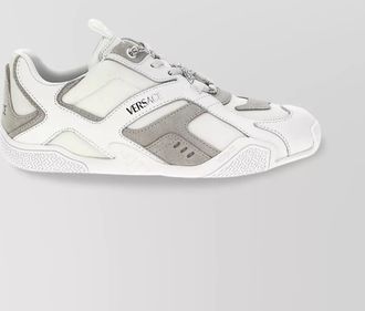 Versace leather low-top sneakers