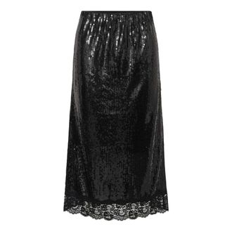 Kaffe Faldas - Skirts - Mujer - Negro - XL