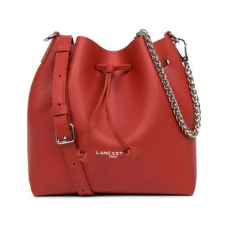 Lancaster Bucket Bags, female, Red, Size: ONE SIZE Sac Bourse Element City