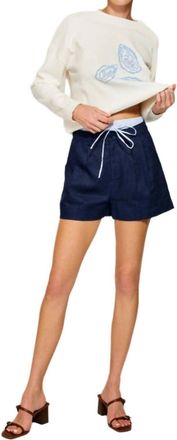 Line & Dot Tate Shorts In Navy