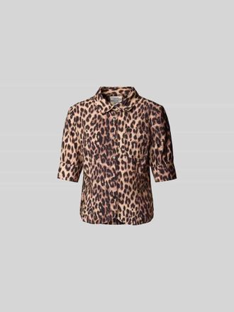 Baum Und Pferdgarten Regular Fit Hemdbluse mit Brusttasche in Hellbraun, Gr&ouml;&szlig;e 34