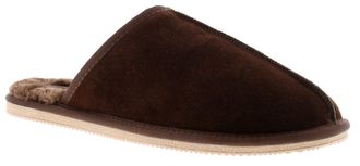 Hush Puppies Coady Su&egrave;de Heren Bruine Pantoffels