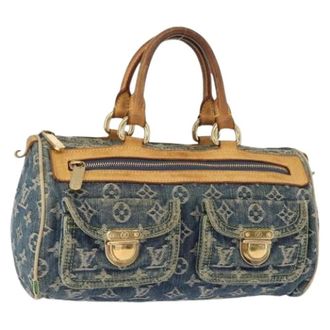 Louis Vuitton Pre-owned Handbags, female, Blue, Size: ONE SIZE Pre-owned Handbag