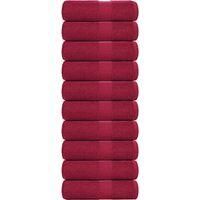 OEM Servilletas De Invitados Frogn, 10 Unidades, Burdeos, 30x50 Cm, 360 G/m&sup2; - Crezuo
