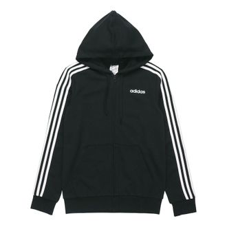 adidas Mens adidas Knit Zipper Jacket Black DQ3102