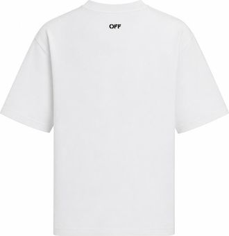 Off-white White Crew Neck T-Shirt
