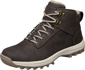 Generic [Tiangong ] Mens High Performance Warm Boots All Weather Comfortable and Snowshoe Kits Adults (Brown, 9.5)
