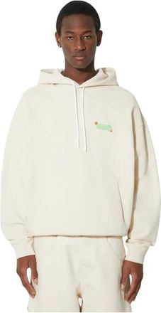 Marcelo Burlon Hoodies - Heren - Hoodies - Beige - M - Hoodies & sweatvesten