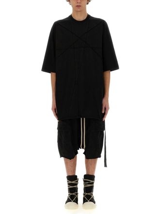 Rick Owens Black Crew Neck T-Shirt