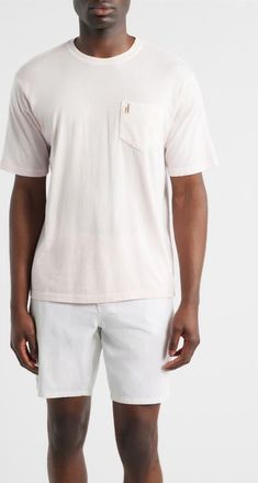 Johnnie-O Dale 2.0 Pocket T-Shirt in Lollipop at Nordstrom, Size Xx-Large