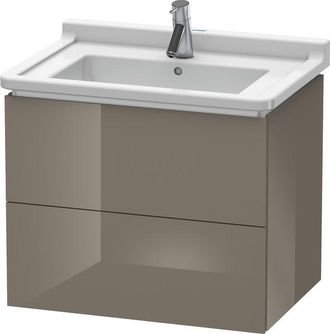 Duravit Duravit - L-cube Mueble De Pared, 2 Cajones, 670mm, Para Starck 3