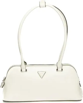 Guess Tassen, Dames, Wit, ONE Size, Leer, Arnela Schoudertas