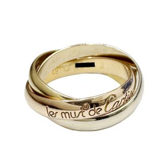 Cartier Pink Gold White Gold Yellow Gold Yellow Gold (18K) Pink Gold (18K) White Gold (18K) Band Ring (Pre-Owned)