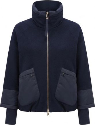 Duno Prato Mestre Jas - Dames - Zomerjassen - Blauw - XS - Wol - Jassen