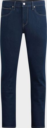 Hudson Mens Blake Slim Fit Dark Wash Denim Jeans
