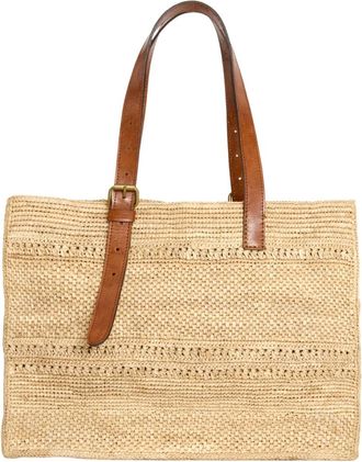 Ibeliv Nomade Tote - Dames - Shoppers - Beige - ONE Size - Katoen - Tassen